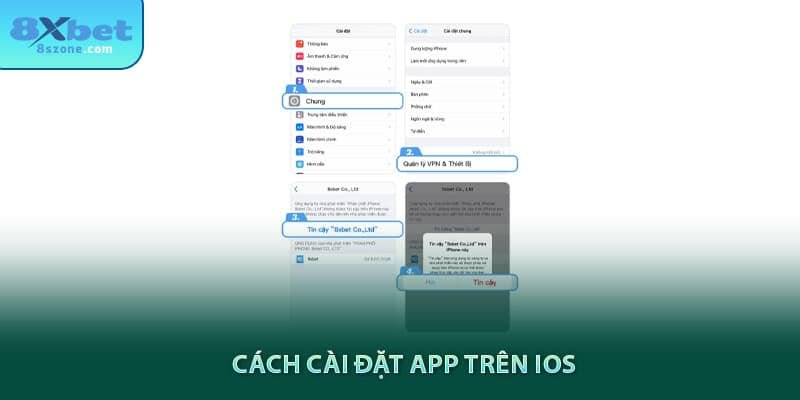 Cách cài đặt app trên IOS