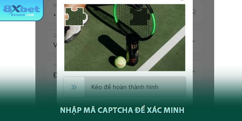 Nhập mã captcha để xác minh