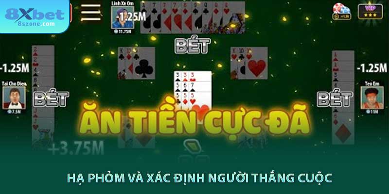 Hạ phỏm và xác định người thắng cuộc