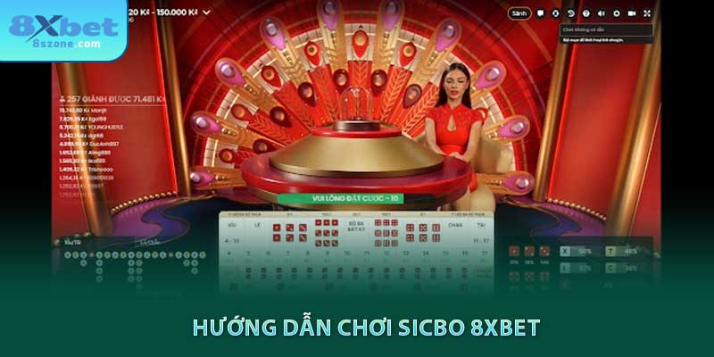Hướng dẫn chơi Sicbo 8xbet