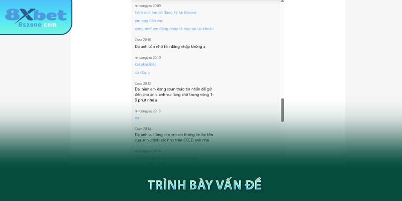 Trình bày vấn đề